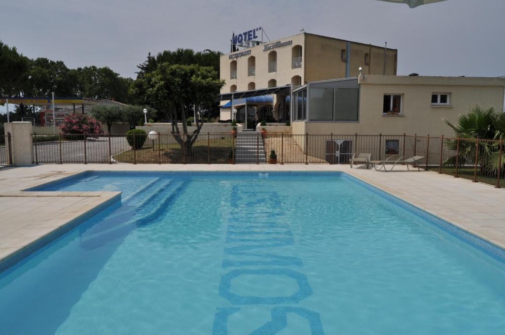 Les Mimosas Hotel Lunel  Kültér fotó